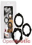 Penisringe-Set Get Hard schwarz (You2Toys)