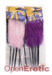 Feathers Delight - Pink, Purple And Black 12 pcs (Scala - ToyJoy)