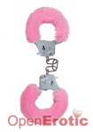Furry Fun Cuffs - Pink Plush (Scala - ToyJoy)