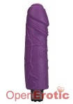 Realistic Skin Vibrator - Big Size Purple (Shots Toys)