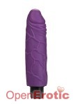 Realistic Skin Vibrator - Normal Size Purple (Shots Toys)