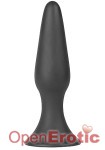 Silky Buttplug Big Size - Black (Shots Toys)