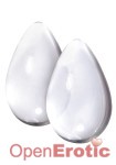 Crystal Glass Egg Large - Clear (NS Novelties)