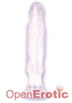 Crystal Jellies Anal Starter 6 Inch - Clear (Doc Johnson)