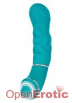Give It Up! - 10 Function Silicone Massager - Teal (California Exotic Novelties - Up!)