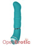 Mix It Up! - 10 Function Silicone Massager - Teal (California Exotic Novelties - Up!)