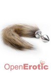 Fox Tail Buttplug - Silver (Shots Toys - Ouch!)