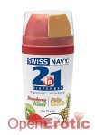 2 in 1 - Flavored Lubricants - Strawberry/Kiwi and Pina Colada - 50 ml (Swiss Navy)