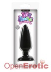 Pleasure Plug Medium - Black (NS Novelties - Jelly Rancher)