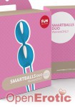 Smartballs Duo - white/turquoise (Fun Factory)