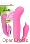 Smile Hands-Free Dolphin - Pink (You2Toys - Silicone Stars)
