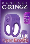 Silicone Duo-Ring - Purple (Pipedream - Fantasy C-Ringz)