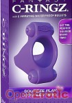 Squeeze Play Couples Ring - Purple (Pipedream - Fantasy C-Ringz)