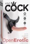 Strap On Harness with Cock - 7 Inch - White (Pipedream - King Cock)