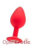 Large Diamont Butt Plug - Red (Shots Toys - Ouch!)