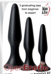 Silicone Booty Boot Camp Training Kit - Black (Adam & Eve)