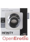 Infinity - L and XL Cockring - Black (Shots Toys - Mjuze)