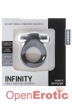 Infinity - Single Vibrating Cockring - Black (Shots Toys - Mjuze)