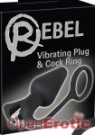Vibrating Plug and Cock Ring (You2Toys - Rebel)