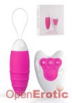 7 Speed Silicone Love Egg - Pink (Shots Toys)