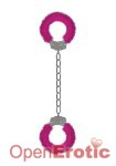 Furry Ankle Cuffs - Pink (Shots Toys)