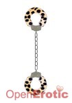 Furry Ankle Cuffs - Cheetah (Shots Toys)