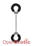 Furry Ankle Cuffs - Black (Shots Toys)