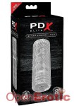 PDX Elite EZ Grip Stroker Clear (Pipedream - Extreme Toyz)