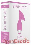 Lace - Clitoral Vibrator - Pink (Shots Toys - Simplicity)