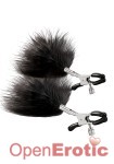 Adjustable Feather Nipple Clamps (Steamy Shades)