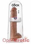15 Inch Cock - with Balls - Tan (Pipedream - King Cock)
