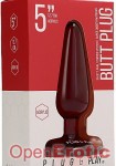 Butt Plug - Basic - 5 Inch - Acrylic (Shots Toys - Plug and Play)