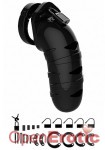 Model 05 - Chastity - 5.5 Inch - Cock Cage - Black (Shots Toys - Mancage)