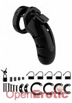 Model 03 - Chastity - 4.5 Inch - Cock Cage - Black (Shots Toys - Mancage)