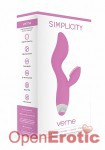 Verne - G-Spot and Clitoral Vibrator - Pink (Shots Toys - Simplicity)