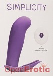 Leon - Wireless Remote Vibrator - 10 Speeds - Purple (Shots Toys - Simplicity)