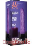 8 Inch Thin Realistic Dildo Vibe - Purple (Shots Toys - GC)