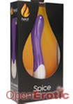 Spice - Rechargeable Heating G-Spot Vibrator - Purple (Shots Toys - Heat)