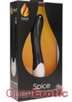 Spice - Rechargeable Heating G-Spot Vibrator - Black (Shots Toys - Heat)