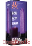 8 Inch Thick Realistic Dildo Vibe - Purple (Shots Toys - GC)