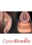 Hands - free Suction and Vibration Toy - Rose Gold (Shots Toys - Innovation)