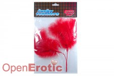 Double Tickler Feather Red 