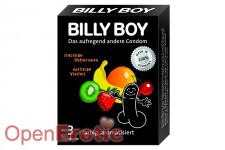 Billy Boy Condoms colored, flavored - 3 Pack 