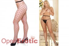 Fence Net Pantyhose - Queen Size 