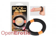 Rock All Night Penisring - schwarz/orange 