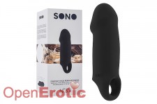 No. 37 - Stretchy Thick Penis Extension - Black 