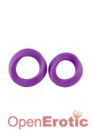 Endless Cockring Set Purple (Shots Toys)