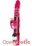 Vibrator Minie Piston Follies Butterfly Rot (Adrien Lastic Toys)