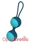 Stella 2 - Double Kegel Ball Set Blue (Key - Lets work out)