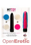 Vibrator pink-blue (My Toy)